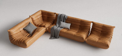 ligne roset现代多人沙发 转角沙发